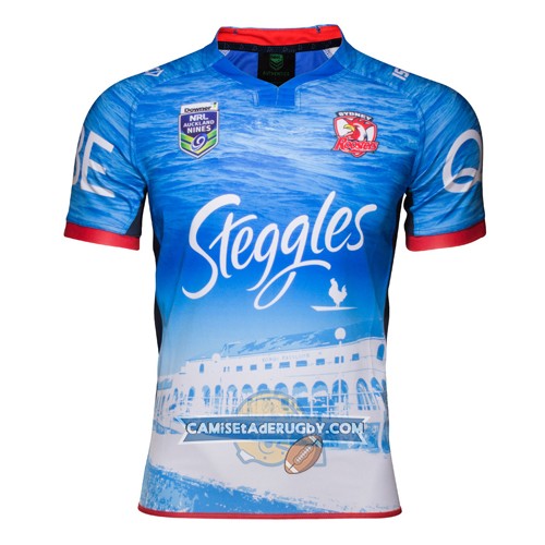 Camiseta Sydney Roosters Rugby 2017 9s Auckland